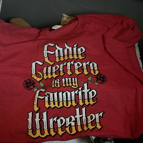 Pro Wrestling Crate Shirt Eddie Guerrero My Favorite Wrestler 3XL - Picture 4 of 4
