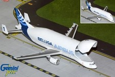 Modellino aereo GeminiJets Airbus A300-600ST Beluga House Color F-GSTA 1:200
