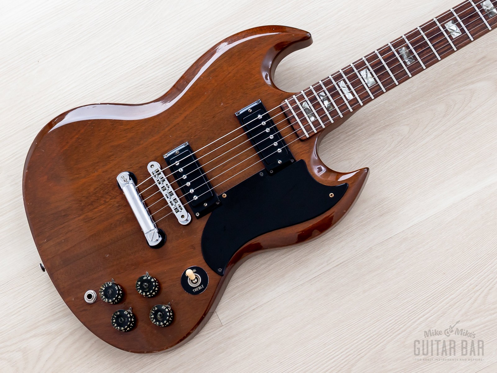 1974 Gibson SG Special Vintage Guitar Cherry w /  Pat # Mini Humbuckers, Case