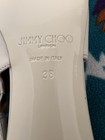 NEW Jimmy Choo White Leather Slingback Flats Pointed Toe Women’s Shoes — photo 4