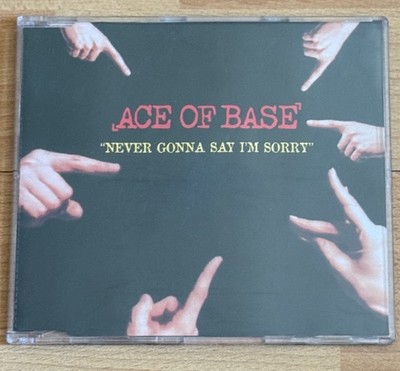 Mega Rare 4-Track-Maxi-CD: Ace Of Base - Never Gonna Say I'm Sorry (1996)