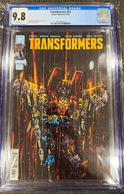 Transformers #13 (2024) Image Comics CGC 9.8 Optimus Prime Johnson/Howard