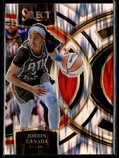 2024 Panini Select WNBA #198 Jordin Canada Prizms Silver Flash