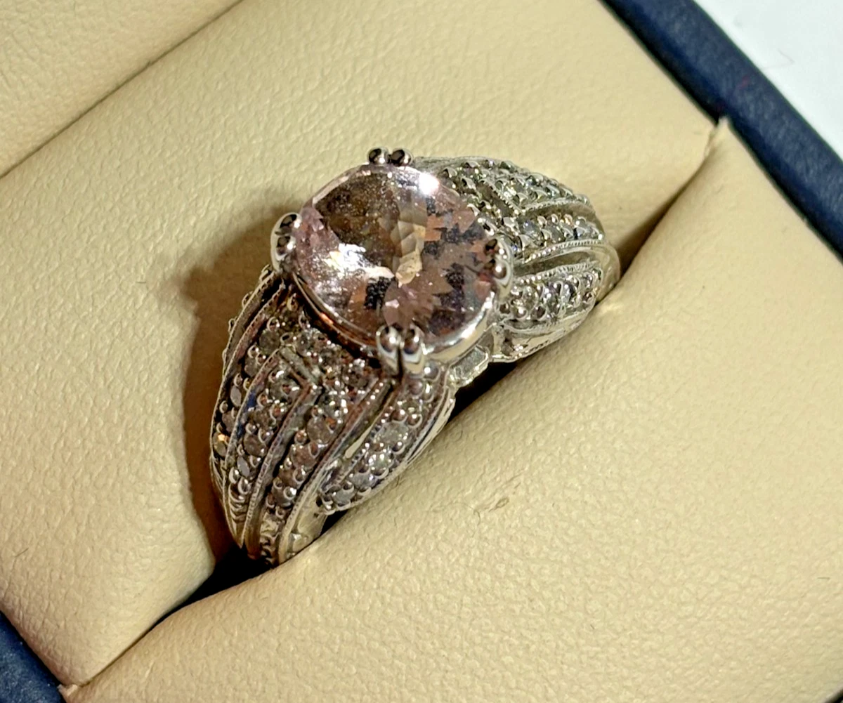 Kunzite Pink Ring Gemstone Fine Rings for sale | eBay