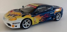 1:18 Hot Wheels FERRARI 360 MODENA Racing #5 Blue Flame Diecast (1999) - 29619