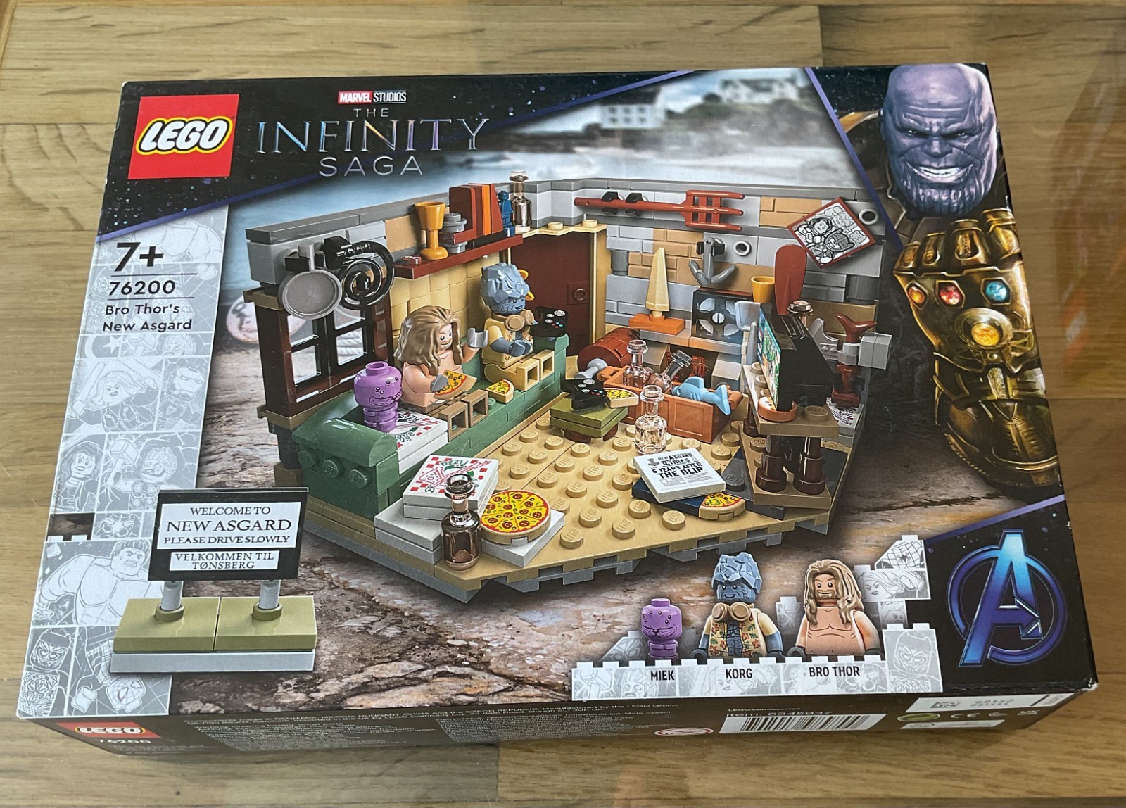 LEGO Marvel Avengers 76200 Jouet Bro Thor Nouveau Asgard Idée Cadeau Anniversaire Enfant 7 Ans