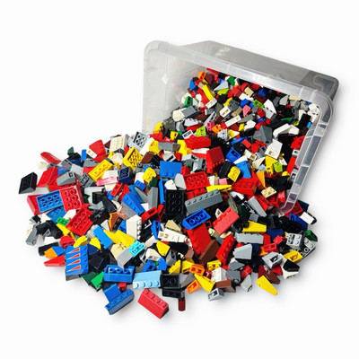 LEGO 100 x Dachsteine & Inverse Steine bunt / Konvolut Sammlung Schrägstein Mix