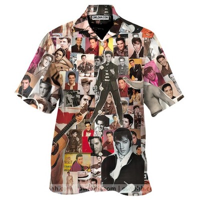 Nmr Distribution Elvis Presley Movie Poster Hawaiian Shirt_yw4_83