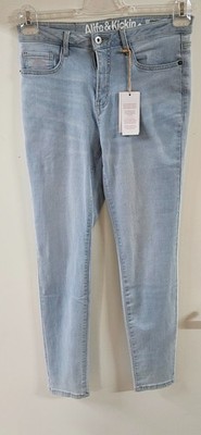 Alife & Kickin Nuala AK High Rise Slim (Light Blue)