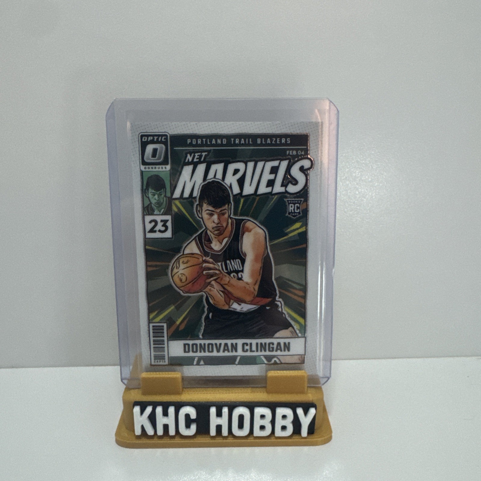 DONOVAN CLINGAN 2024-25 DONRUSS OPTIC ROOKIE NET MARVELS Base