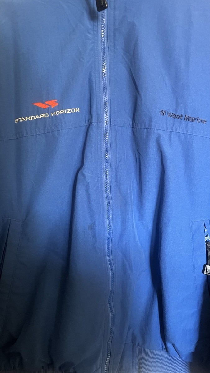 West Marine Standard Horizon Blue Jacket Size XL View 2