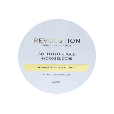 Revolution Gold Hydrogel Hydrating Eye Patches with Colloidal Gold - 60 Pieces