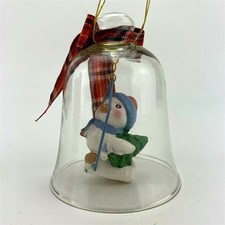 New Avon Christmas Charm Bird Bell Tree Ornament
