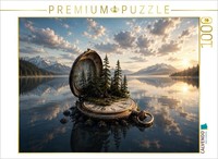 Calvendo Puzzle The Forest Of Lost Time | 1000 Pieces, Finished Size 25.2 × 18.9