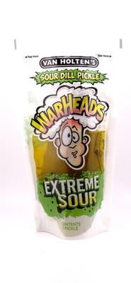 Van Holten s Jumbo Warheads Extreme Sour Pickle   1 Pouch