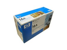 HP Q7516A 16A Black Toner Cartridge Damaged Open Box OEM 