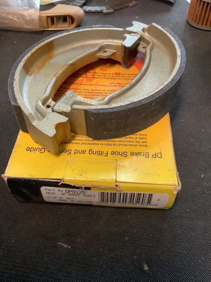 Frenos DP - 9125 - Zapatas de freno con clasificación de fricción GF Foto 2 de 2