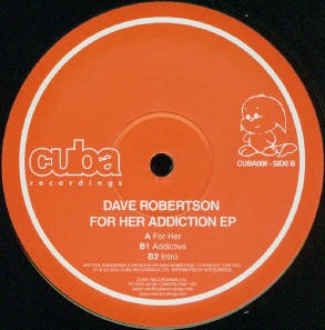 Dave Robertson - For Her Addiction EP (12'', EP)