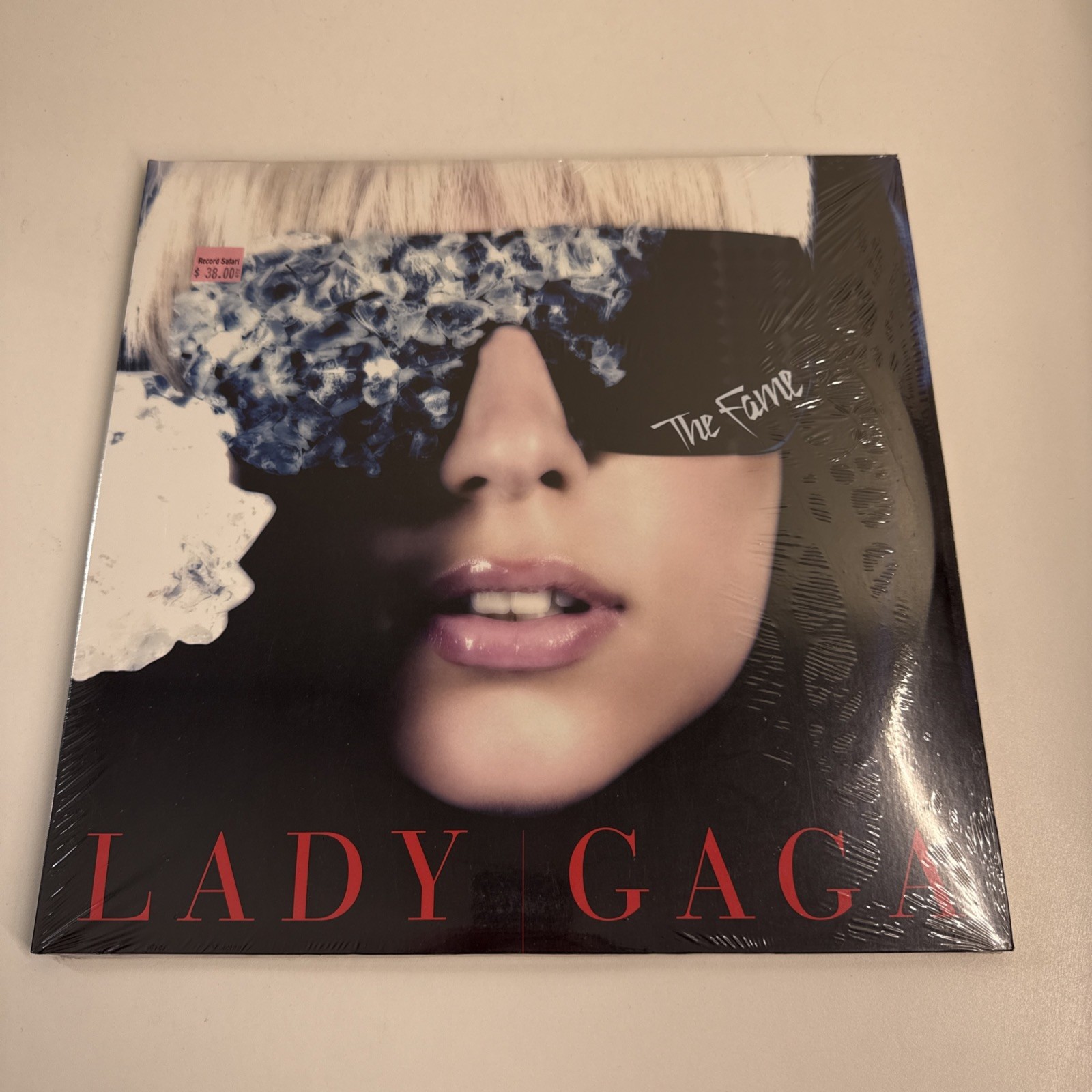 Lady Gaga THE FAME Gatefold NEW & SEALED 2LP BLACK VINYL RECORDS 2008 Interscope