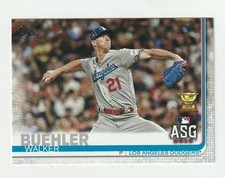 2019 Topps All-Star Rookie #US8 Walker Buehler card, Los Angeles Dodgers. rookie card picture