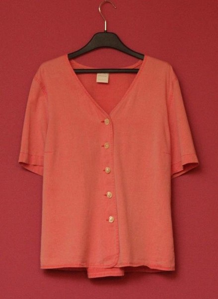 Women Bogner Shirt Coral Cotton 38 / M / 46