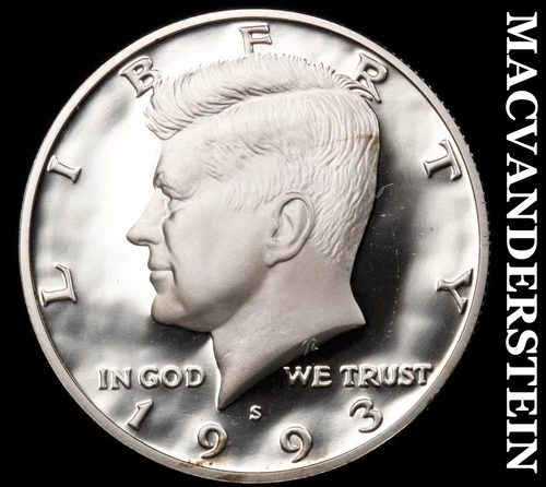 1993-S Kennedy Half Dollar- Silver- Choice Gem Proof Luster No Reserve #i9040