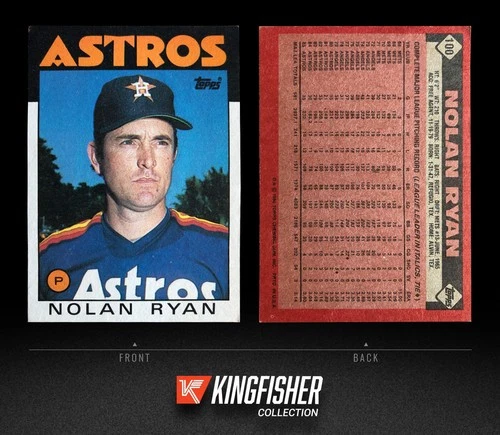 Nolan Ryan 1986 Topps #100 Houston Astros