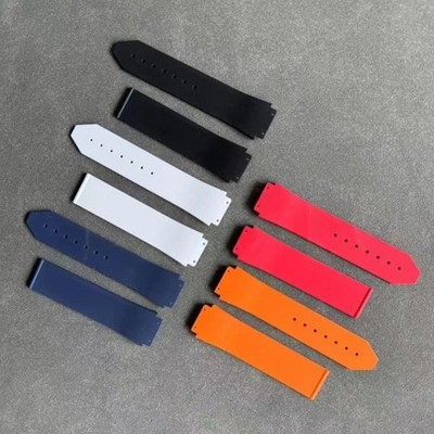Soft Fluorine Rubber Watch Strap Fits HB Classic Fusion 42mm 541 542 545 547