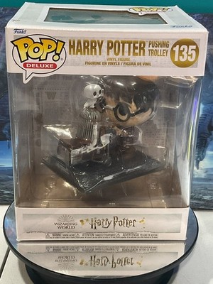   Funko POP! Deluxe Harry Potter Pushing Trolley #135   Wizarding World  