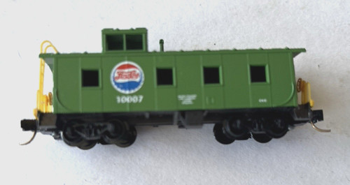 Caboose lateral de acero remachado escala N MTL # 100080 PEPSI-COLA 36' #10007 | Zustand: Used