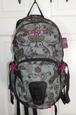 Dakine 18L Heli Pro Backpack Purple Gray Girls Women's Snowboard Day Pack Hiking