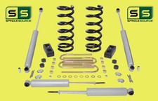 22 Lift Kit Springs Blocks Shocks For 2001-2009 Ford Ranger 2wd Spr De