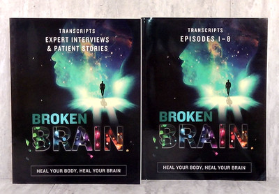 2 Broken Brain Transcripts Expert Interviews & Patient Stories Paperback Books