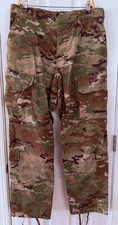 USGI Army Combat Uniform Trousers Unisex Multi-Cam OCP Camo Pants, Medium Reg