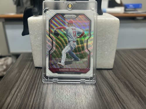 2021 Panini Prizm - Tier II Shohei Ohtani #183 White Wave Prizm