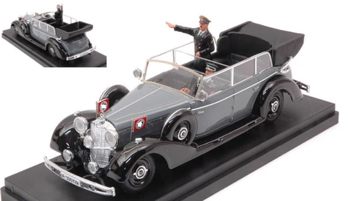 MERCEDES 770K 1942 WITH DRIVER FIGURES 1:43 RIO4650/P Made in Italy