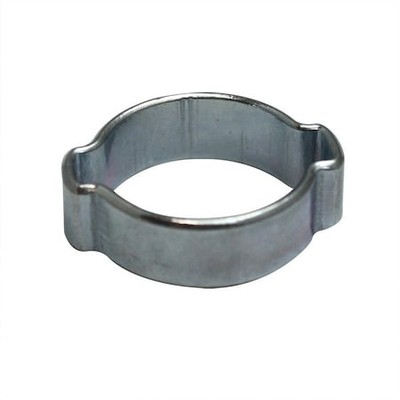 INTERSTATE PNEUMATICS H615-100K Double Ear Steel Hose Clamp zinc plated 13-15