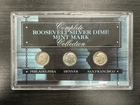 Roosevelt Silver Dime Mint Mark Collection P,D,S Mint in Case 90% -A37
