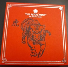 2022 Lunar Year of the Tiger 1oz Silver Proof Coin Limited Edition Coin