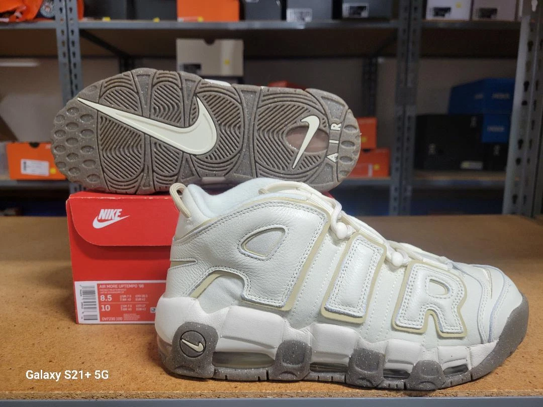 Nike Air More Uptempo 96 Coconut Milk Navy (Women's)