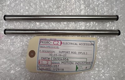 (2) NEW System Plast VG-215-09-12T Rod