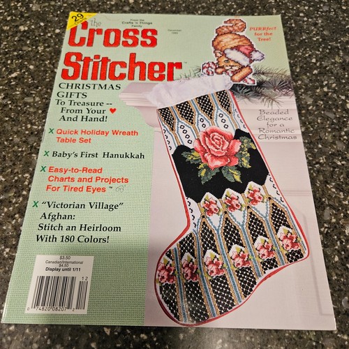 The Cross Stitcher Magazine December 1993 Volume 10 Number 5
