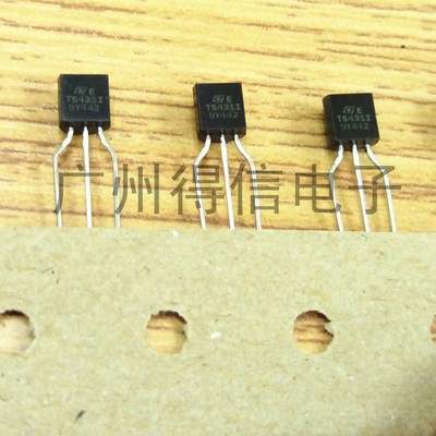 10PCS TS431 431 1 1.24~6V new     voltage regulator triode tape #D7*