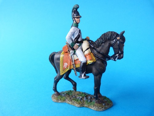Soldat De Plomb 54mm - Cavalier Gendarme à Cheval Premier Empire Français - Figurine