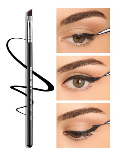 Angled Eyeliner Brush & Eyeshadow Brush High-End Precision Gel Liner and Shor... - Picture 5 of 8