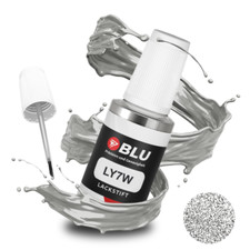 Lackstift LY7W silber silbersselichtsilber für audi autolack BLU
