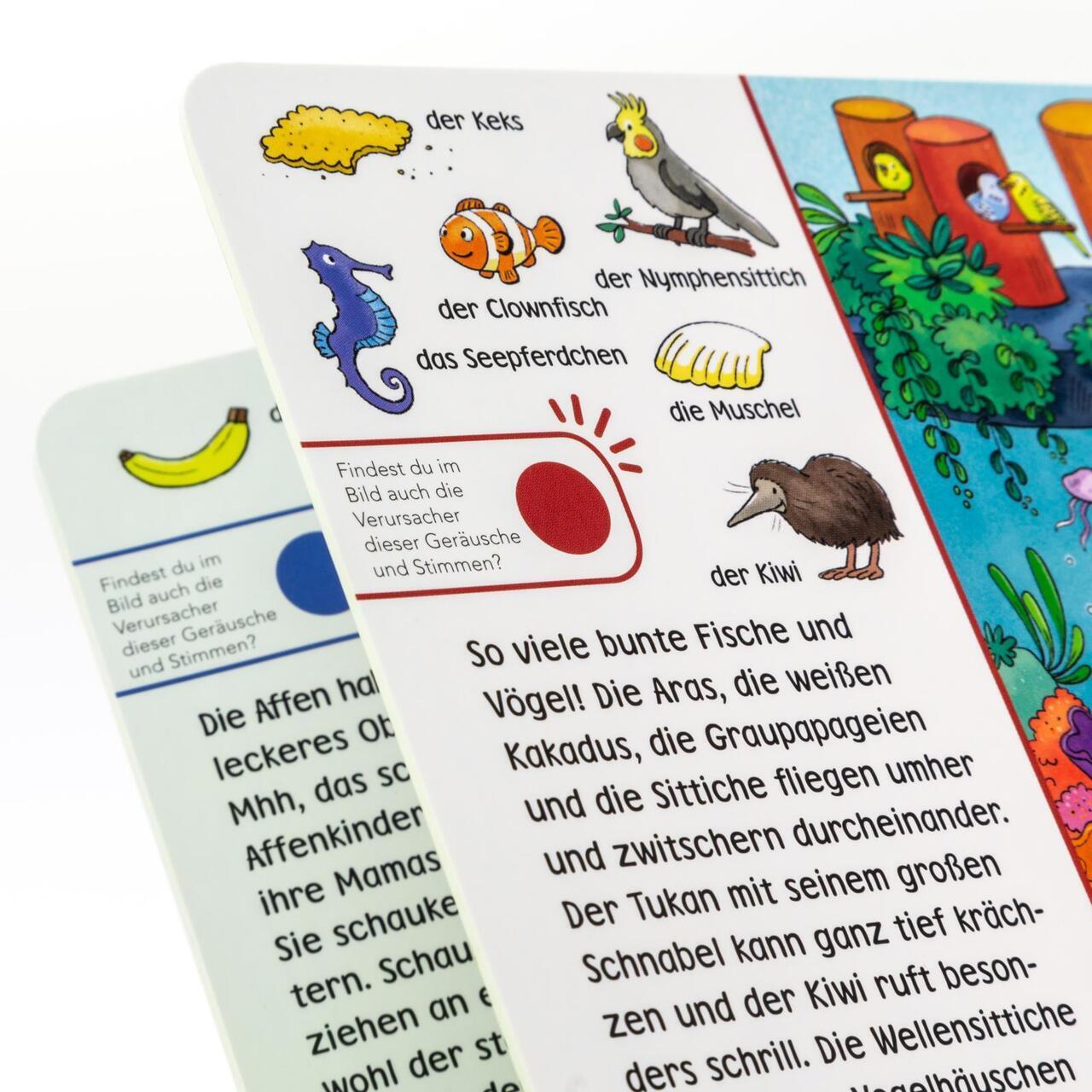 Thumbnail - Hör Mal (soundbuch): Wimmelbuch: Zoo - Julia Hofmann - 9783551251756