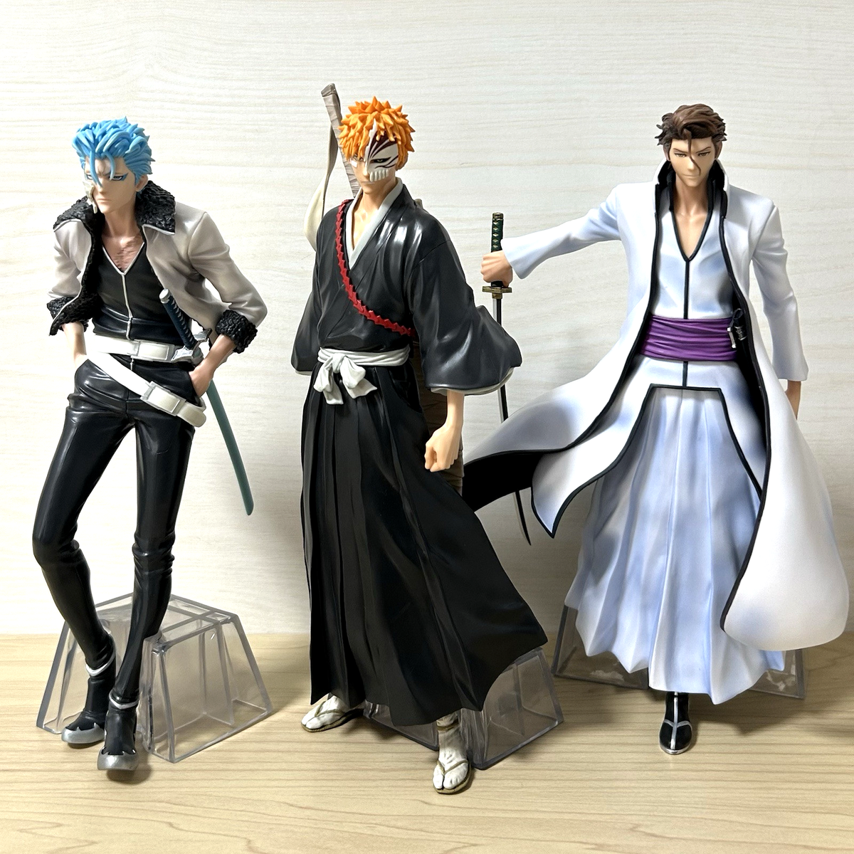 Ichigo Kurosaki Sosuke Aizen Grimmjow Figure Ichiban kuji BLEACH