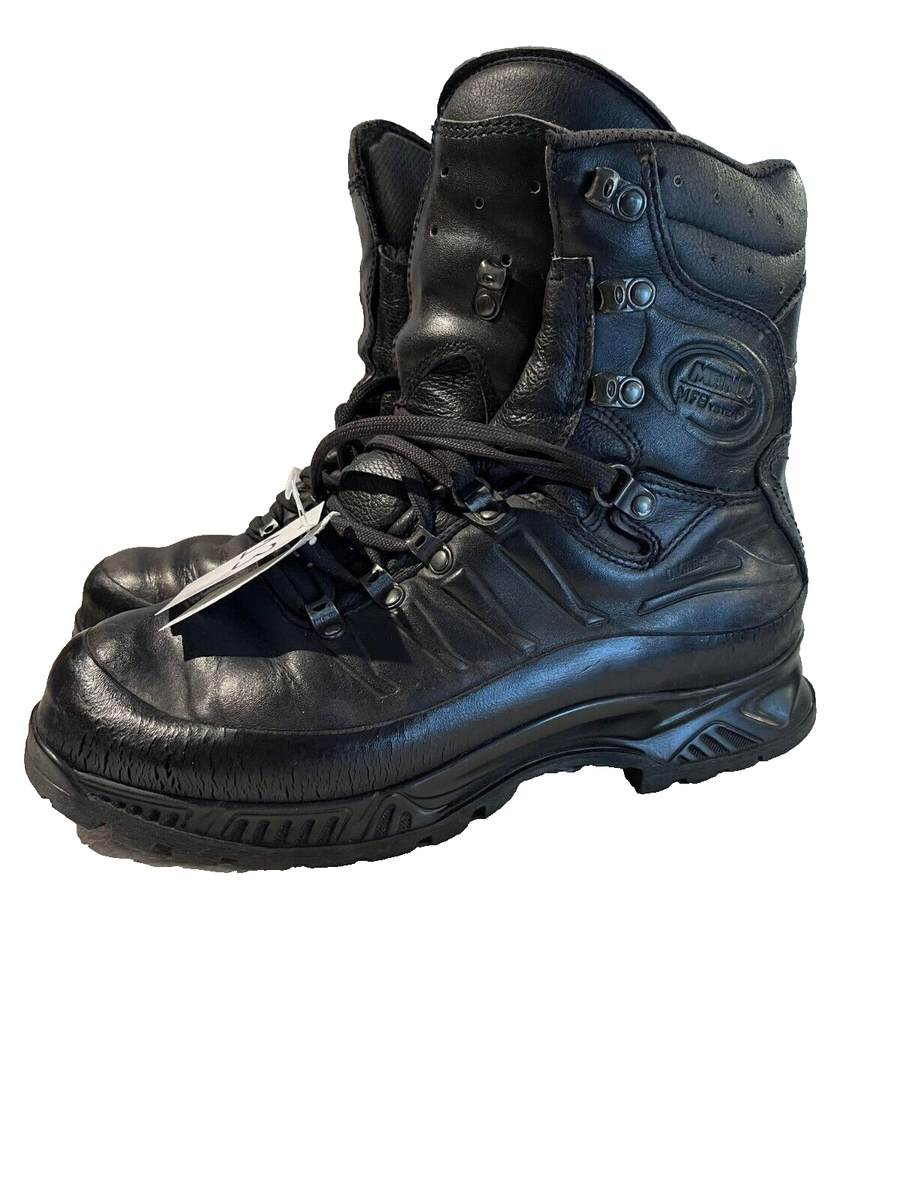 Meindl German Army UK Black Leather GoreTex Military Combat