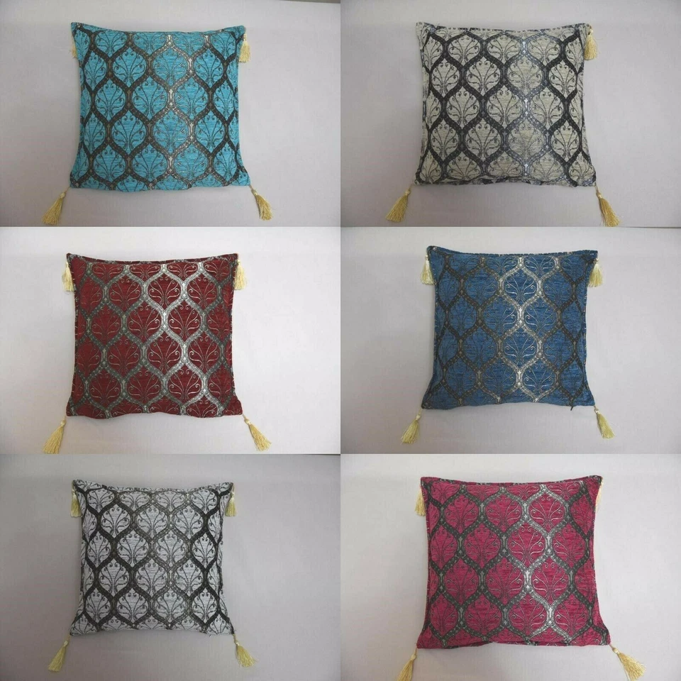 Funda Cojín 45x45 cm Cojín Funda Almohada Funda Cojín Oriental Almohada Foto 2 de 3